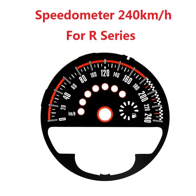 Car Styling Speedometer Tachometer Dial Sticker for Mini Cooper JCW F54 F55 F56 F57 F60 R55 R56