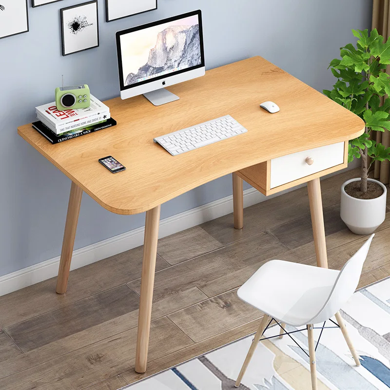 Computer desk study table Nordic office desk Modern Europe student bedroom study desk office furniture small table laptop table