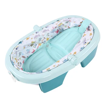 

Inflatable Foldable Baby Bath Tub Newborn Baby Shower Bathtub Swimming Pool Protable Convenient Bath Tub