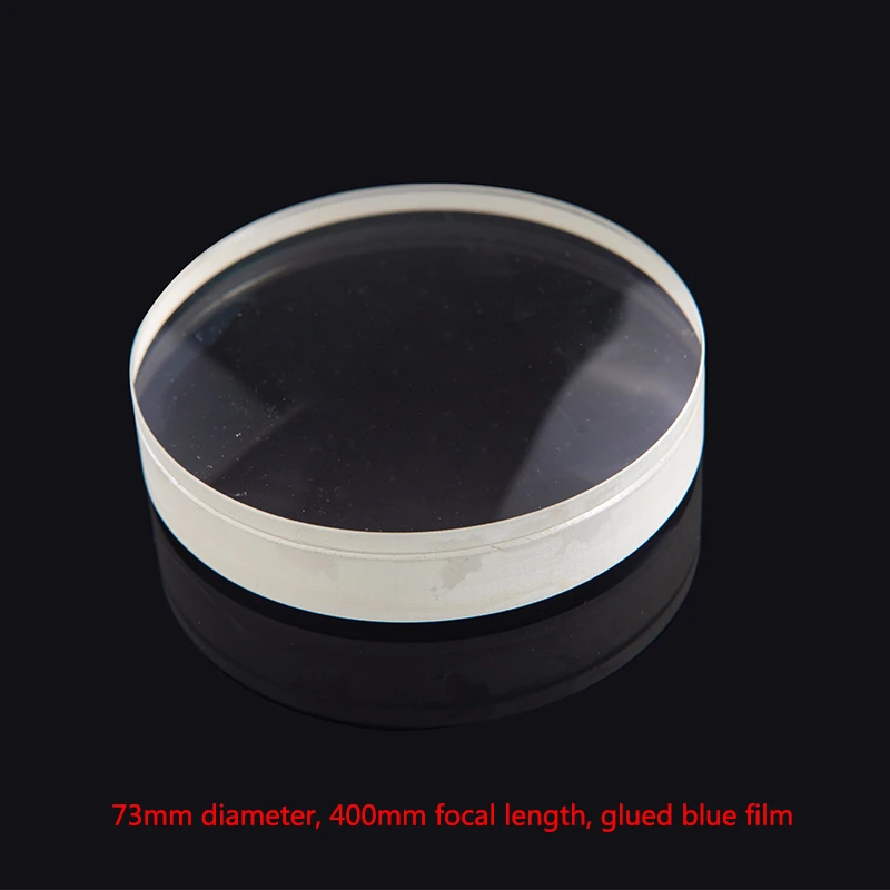 D70F400 blue film D70F400 ахроматическое стекло объектив группа клей структура полная поверхность синяя пленка для DIY рефракции астрономический телескоп - Цвет: D70F400 blue film