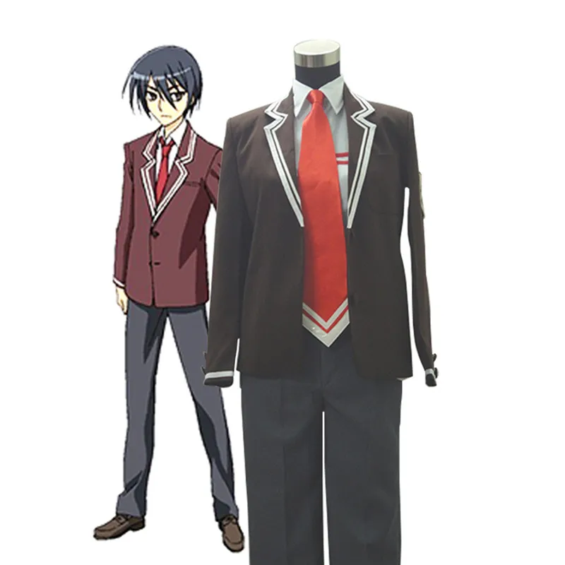 

Aria The Scarlet Ammo Cosplay Butei High School Boy Uniform