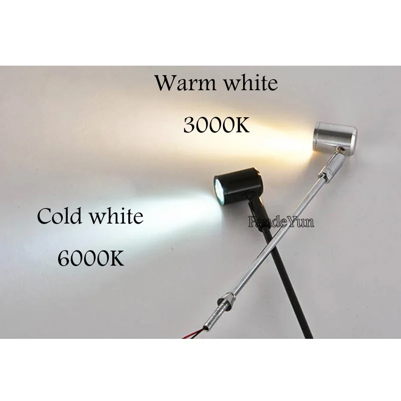 Dimmable LED 1W 3W Adjustable Spotlights Showcase Light For Exhibition Display Mini Spot Jewelry AC85-265V Dc12V led spotlight halogen spotlight bulb