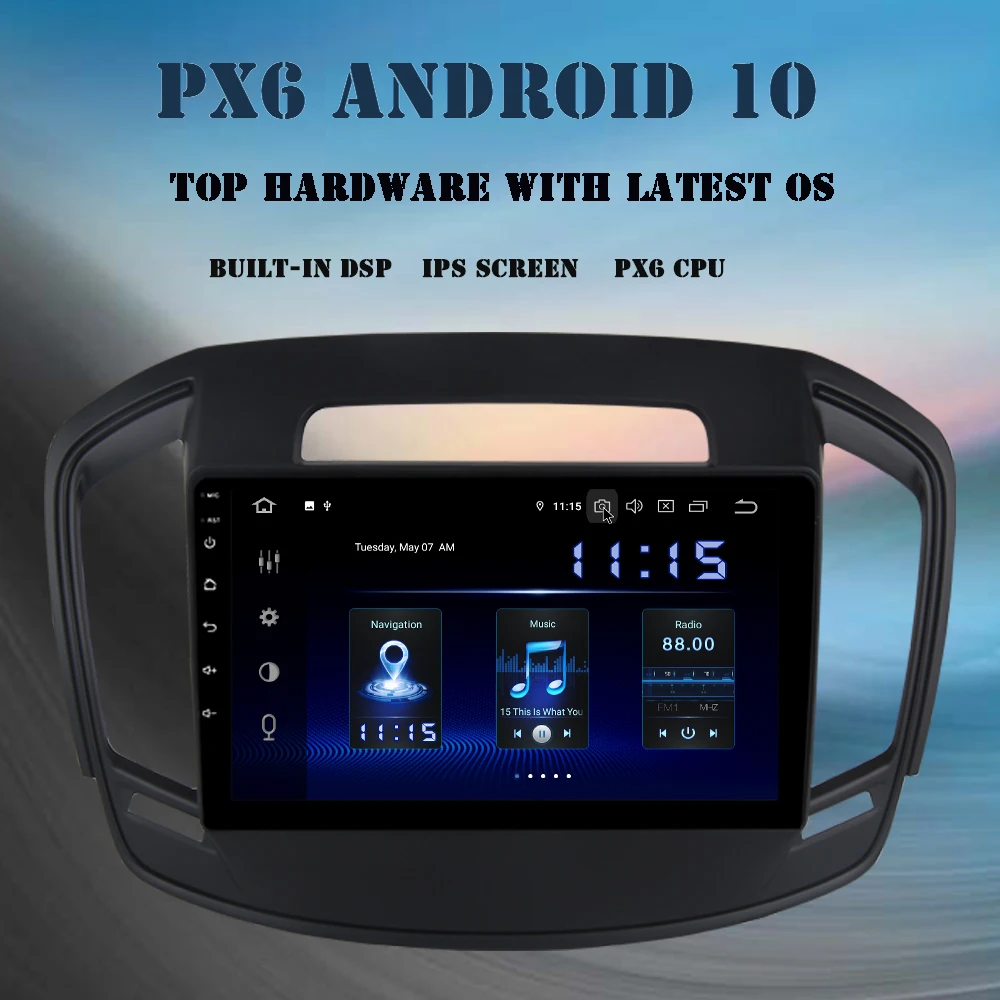 Android 10 0 автомобильный мультимедийный плеер для Opel Insignia 2014 2015 2016 радио GPS Navi DSP HDMI IPS