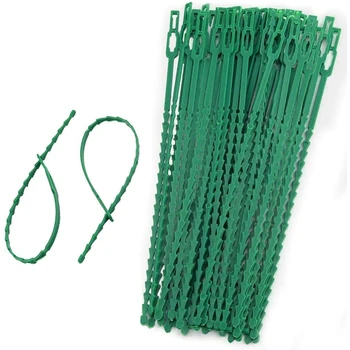 

Garden Plant Ties,500 Pcs Adjustable Plastic Gardening Plant Twist Ties for Secure Vines,8.7 Inch