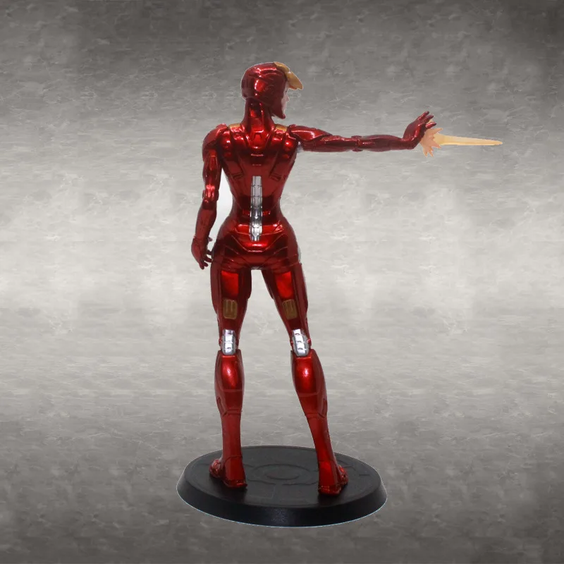 

Anime Female Version of Iron Man Garage Kit Model ironwoman Replaceable Plug Boxed Doll Decoration