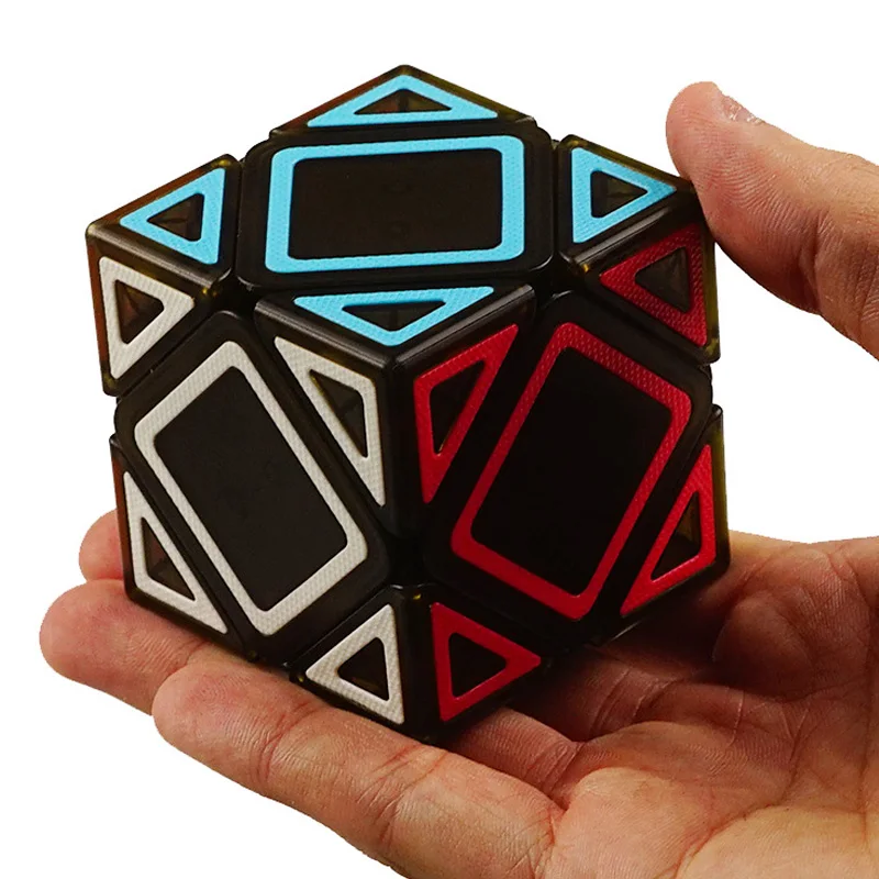 QiYi Dimension Skew Cube, Магическая головоломка, кубик-Непоседа, красочная сетка, антистресс, Neo Cubo Magico, для детей, обучающая игрушка