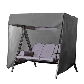 

Heavy Duty Waterproof Swing Seat Cover Garden Patio 3 Seater Hammock Protection Garden Cover Waterproof UV Resistant Chair Shade