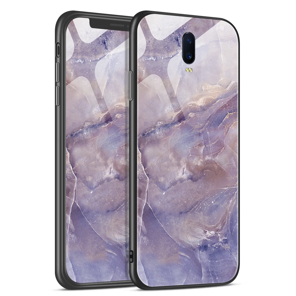 W266 Для OPPO R17/R17 Pro противоударный чехол для мобильного телефона из закаленного стекла для OPPO RX17 Pro роскошный модный чехол из ТПУ - Цвет: W266