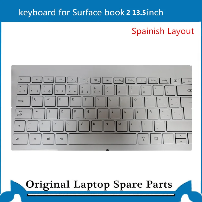 Teclado Original para Microsoft Surface Book 13.5 Polegada kb Alemanha Japão Layout Spainish Taiwan 1834 1835 - Imagem 4