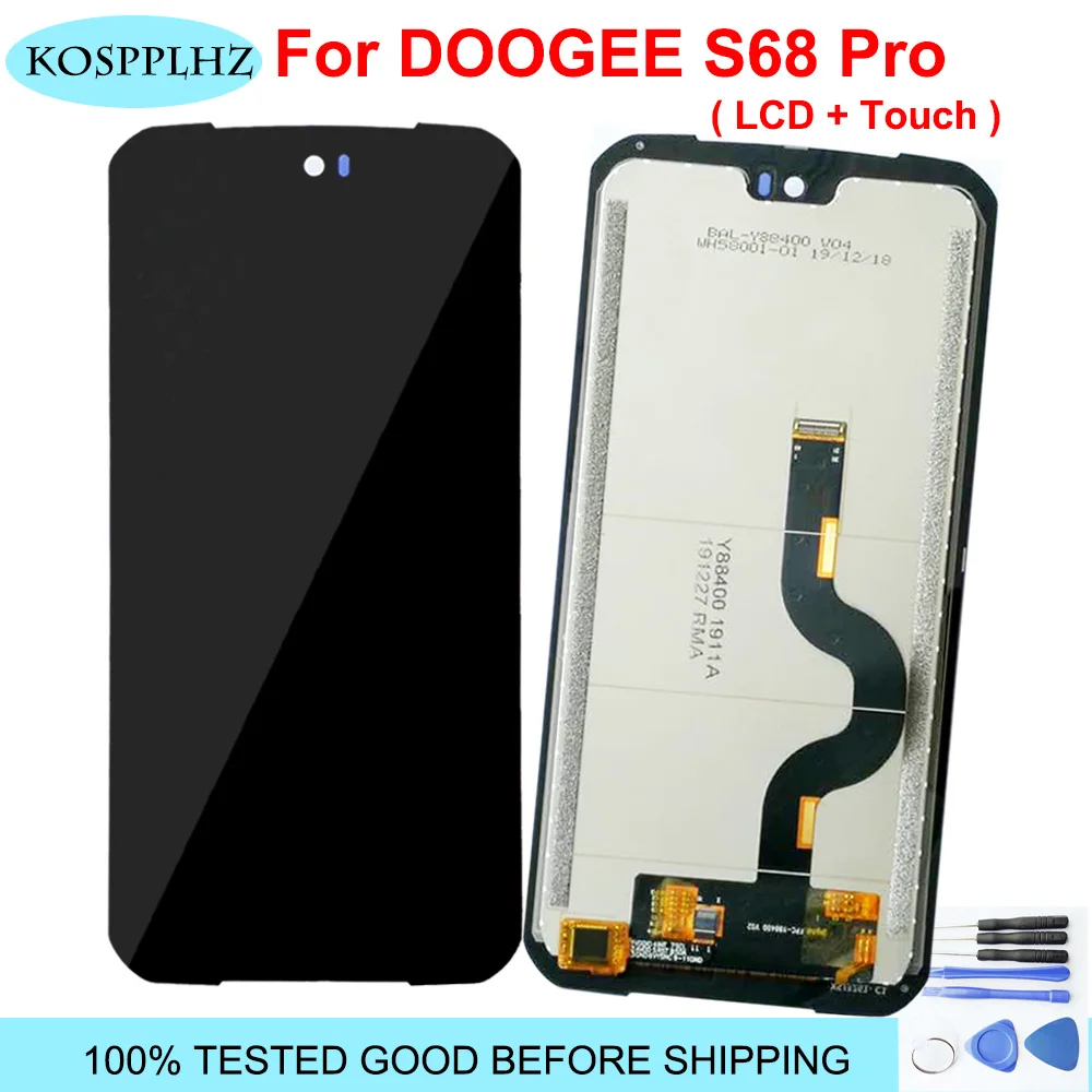 ЖК дисплей 5 9 дюйма Для DOOGEE S68 Pro с фотографией Doogee S68Pro M11T + Инструменты|Экраны для