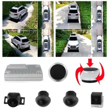 3d 1080p hd 360 graus vista do pássaro sistema surround vista panorâmica toda a câmera de visão redonda dvr diy cor 34 modelos carro opcional