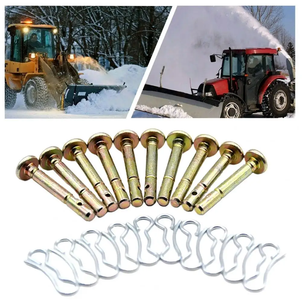 

20Pcs Shear Pin Kit High Density Anti-bending Metal Pins Kit Fits SnowBlowers Replaces for Snow Blower
