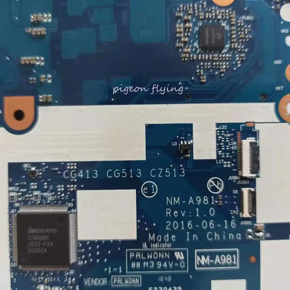 discounted  310-15IKB motherboard Mainboard forideapad laptop 80TV NM-A981 CPU:I5-7200U GPU:N16V RAM:4GB DDR4 P