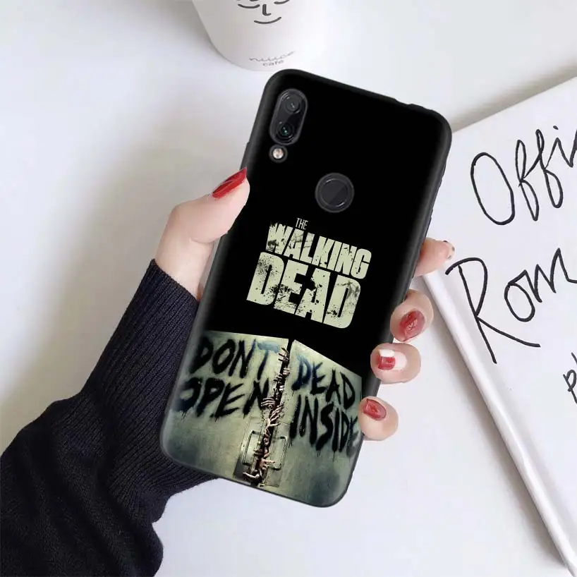 Чехол The Walking Dead для Xiao mi Red mi Note 7 8 K20 7S 7A 6 6A Pro S2 5 mi Play 9T CC9 E A1 A2 Lite F1 мягкий чехол для телефона - Цвет: BS185-4