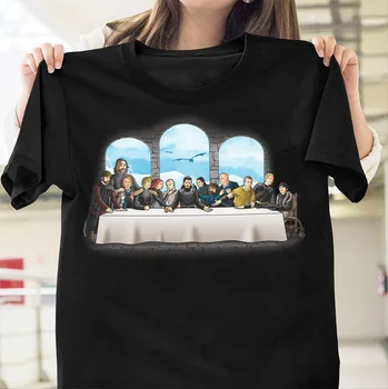 

Last Dinner Of Winter Game Of Thrones Arya Stark Tyrion Lannister Jon Snow Shirt