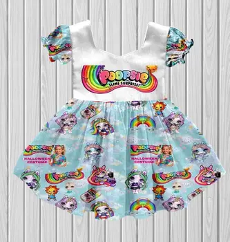 

Hot selling sexy school girls jumper dress party catoon children's clothing