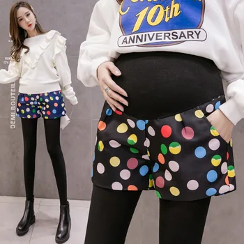 

Shorts for Pregnant Women New Skin-Friendly Fabric Comfortable Autumn 2020 Winter Outer Wear Pants Fashion Slimming Versatile Ba