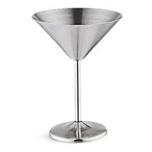 Новинка 240 мл бокалы для вина из нержавеющей стали бокалы для сока, напитков, шампанского бокалы для коктейлей, вечерние бокалы для виски, барная посуда для кухни