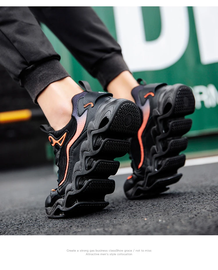 Мужские кроссовки для бега с лезвием, горячая Весенняя брендовая Спортивная прогулочная обувь, мужская обувь для бега, уличные Легкие мужские кроссовки