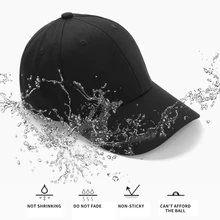 Повседневные модные мягкие широкие спортивные регулируемые Твердые средство для защиты от солнца повседневные весенне-летние бейсболки водонепроницаемые
