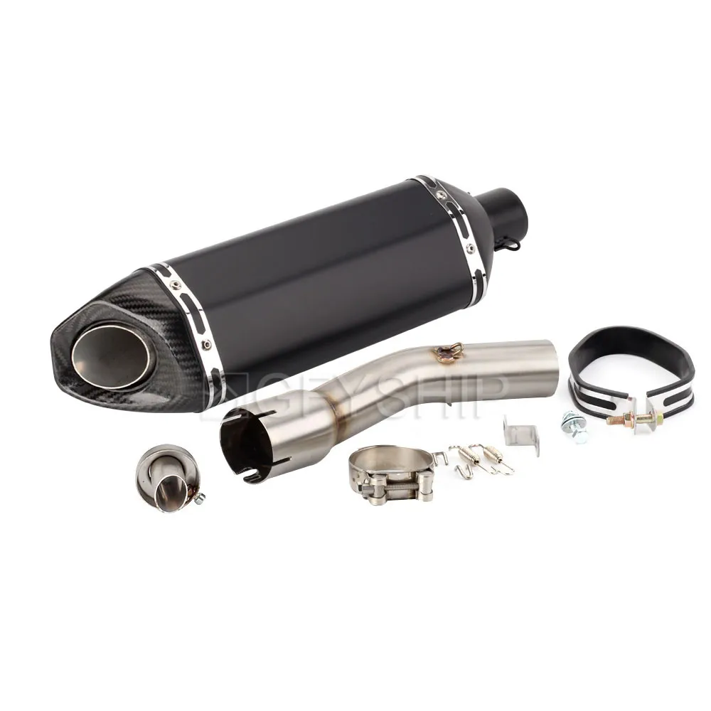 Fz 1 Moto Per Yamaha Fz1 Fazer Fz1 Fuga Slip-On Moto Akrapovic Silenziatore Di Scarico Con Tubo Di Collegamento Sistema Completo