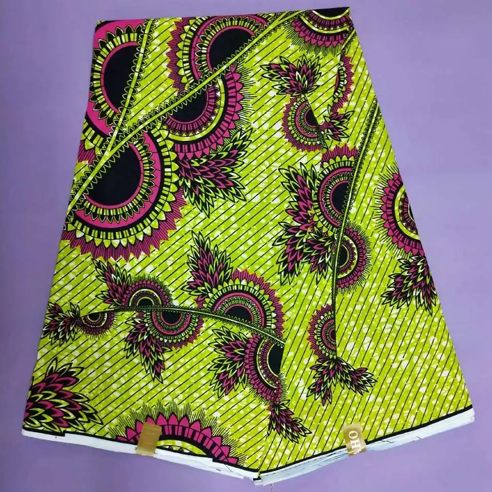 Mitex Печать Ткани Хлопчатобумажные для изготовления платьев юбки/африканские ткани Kitenge ткани африканская Pagne NAR-66