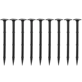 

Plastic Tent Peg Stake Unbreakable Inflexible Garden Ground Pegs Camping Awning Canopy Peg Stake Nail Screw Accessory