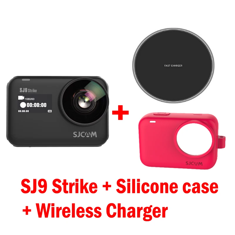 SJCAM SJ9 серия SJ9 Strike/Max GYRO/EIS 10m корпус Водонепроницаемая Экшн-камера 4K прямая передача 2,4G Wifi спортивная видеокамера DVR камера - Цвет: SJ9 Strike