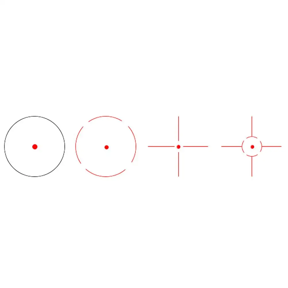 DOCTOR Red Dot прицел оптика Ravage 1x28x40 Red Dot прицел 4 Сетка рефлекторный прицел с 20 мм ткач база