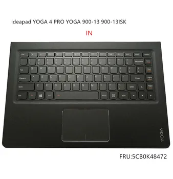 شراءجديد الأصلي لينوفو Ideapad اليوغا 4 برو اليوغا 900-13 900-13ISK Palmrest العلوي لوحة المفاتيح الحافة غطاء لوحة اللمس 5CB0K48472