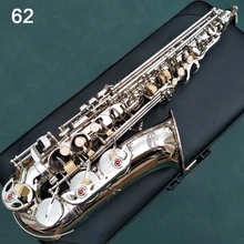 Японский саксофон Alto NAIPUTESI NT-62 профессиональный 62 альт саксофон Заказная серия саксофон никелевый с мундштуком тростник шейный чехол