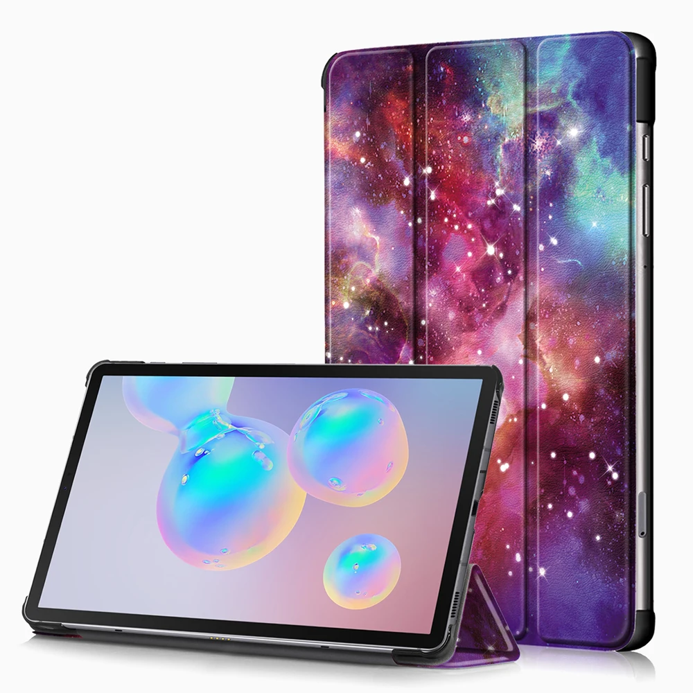 Чехол для планшета Samsung Galaxy Tab S6 Lite SM P610/P615 легкий подставка тройного сложения