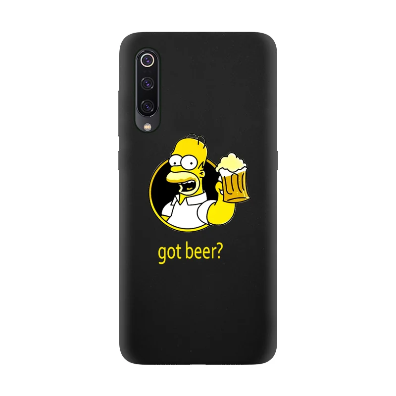 Homer J. Simpson чехол для Xiaomi Mi 9 8 Pro SE Lite 6 5 5S 5C Plus A1 A2 силиконовый чехол для телефона мягкий ТПУ чехол для задней панели Барт Симпсон - Цвет: Color 2