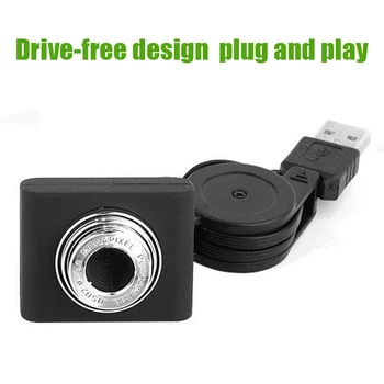 

Driver-free Computer Camera Webcam Manual Focus Plug and Play HD USB Web Camera for Home PR Sale