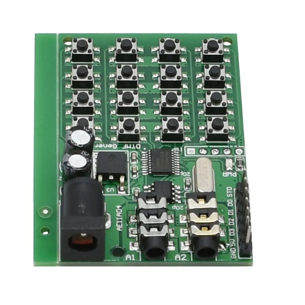 Кнопочный генератор DTMF модуль аудио передатчик датчик доска для Arduino Uno Pro мульти-кнопка аудио Плата управления