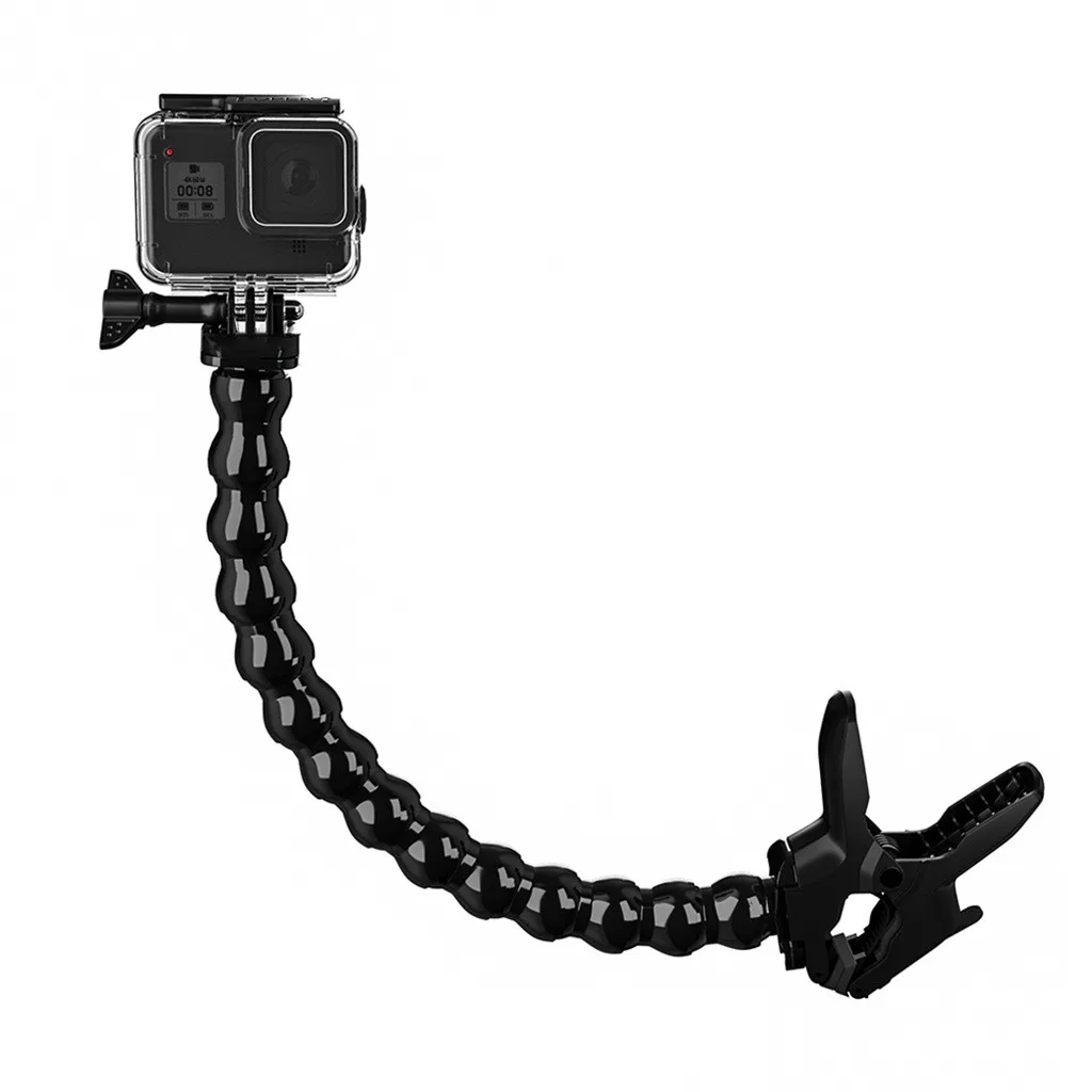Чехол для спортивной экшн-камеры Go-pro 8 черный Камера шланг основание 19-секций спортивные Камера Водонепроницаемый Корпус дайвинг аксессуары для плавания Защитная крышка