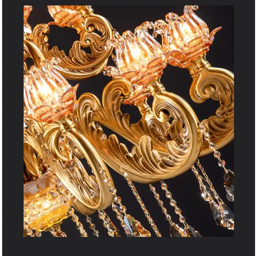 Рисунок 4 - Хрустальная люстра в европейском стиле