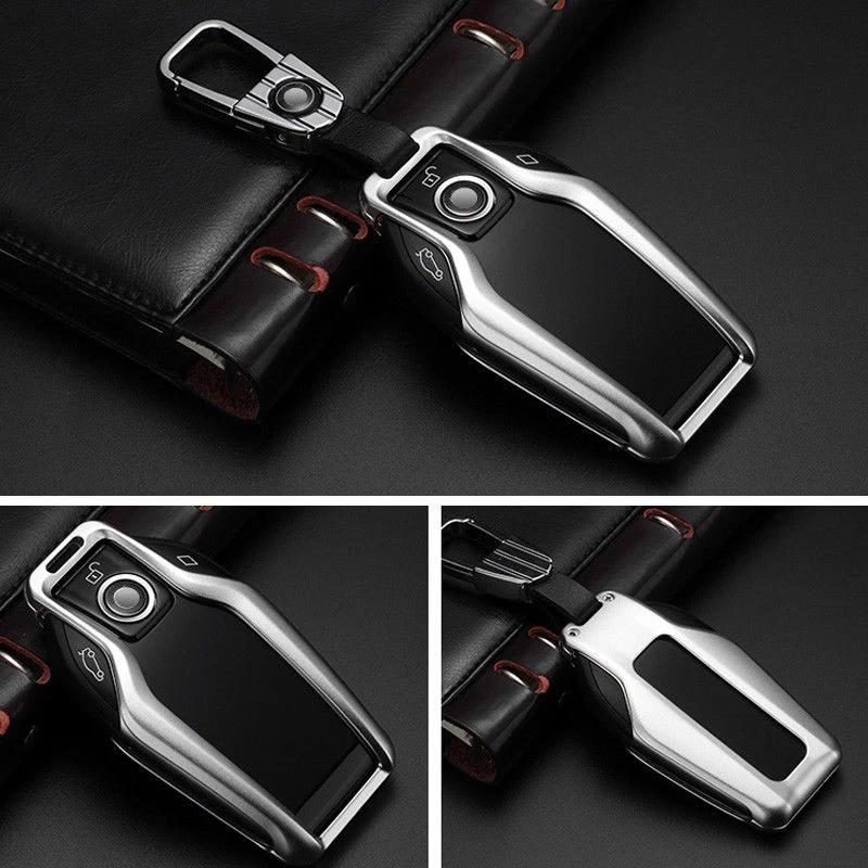 

Cover Key Fob For BMW 7 Series G11 G12 2016+ Keychain 9.5*5.5cm Remote Smart Display Key Fob Case