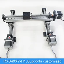 Best Offers RXS-40 XY Table Gantry Linear Module Robotic Arm Rod Ball Screw Guide Sliding Table Motion Rail Actuator Motorized Router Best Offers RXS-40 XY Table Gantry Linear Module Robotic Arm Rod Ball Screw Guide Sliding Table Motion Rail Actuator Motorized Router