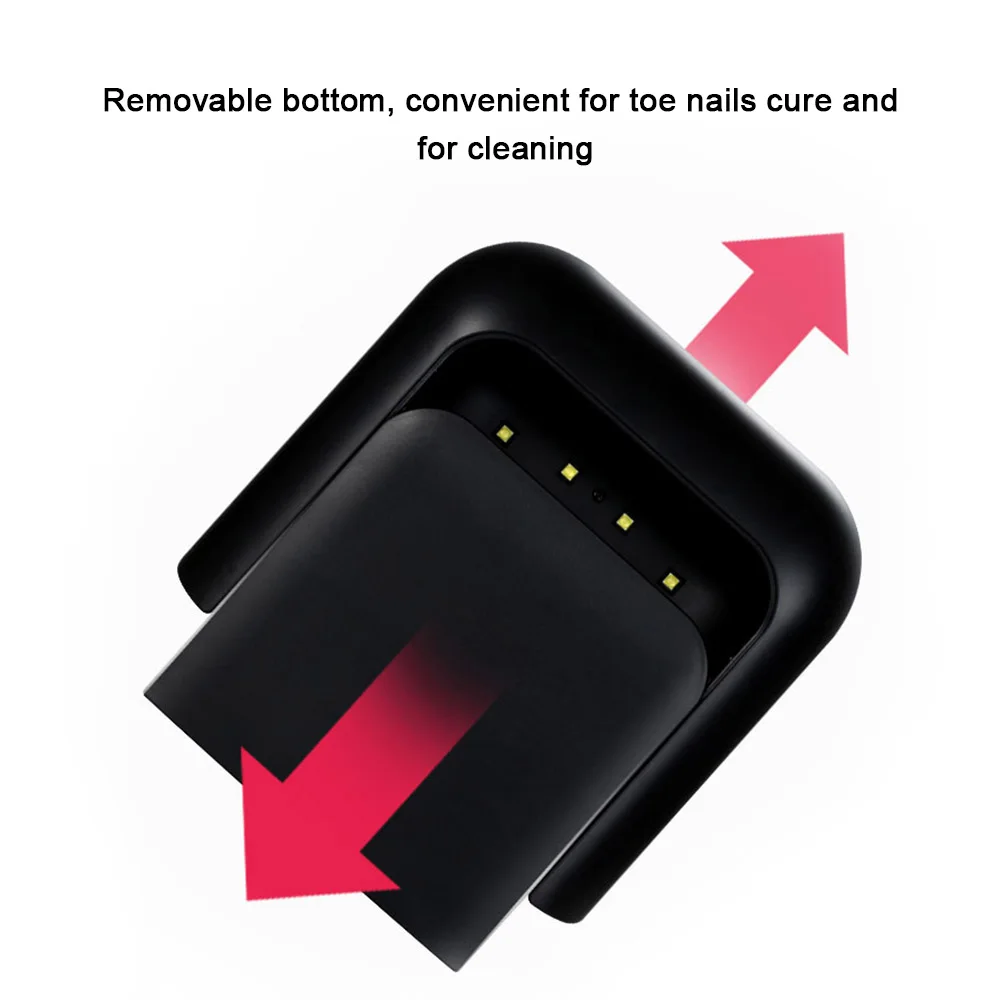 

SUN3 48W UV LED Nail Lamp Quick-Drying For All Nail Gels With Memory Timer Double-Speed LCD Display Curing Nail Art Curing Lamp