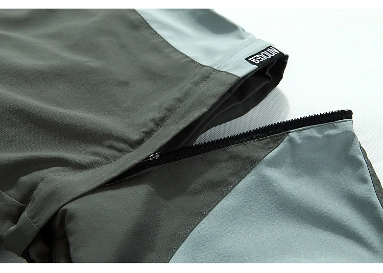 Summer New Style Outdoor Fishing Quick Drying Pants Men And Women Two Deconstructable Trousers Outdoor Climbing Pants Quick-Dryi