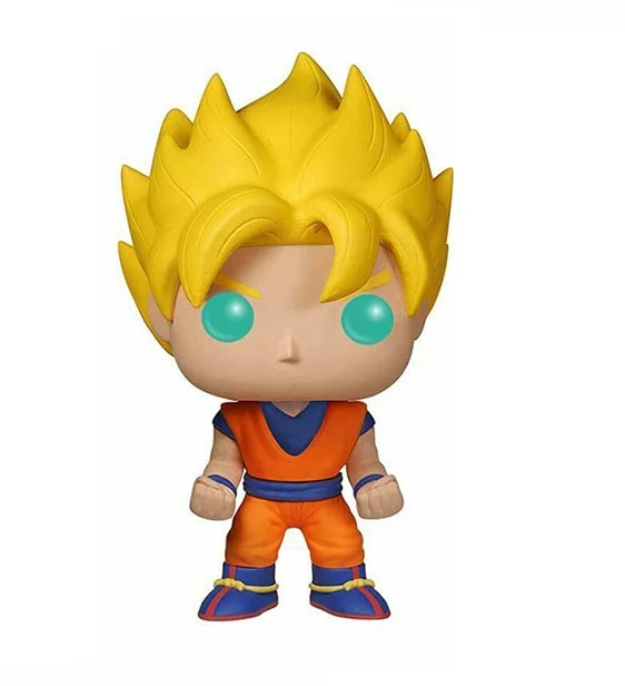 Funko POP аниме Dragon Ball Супер Saiyan Goku Vegeta Виниловая фигурка Коллекционная модель детские игрушки Праздничные подарки