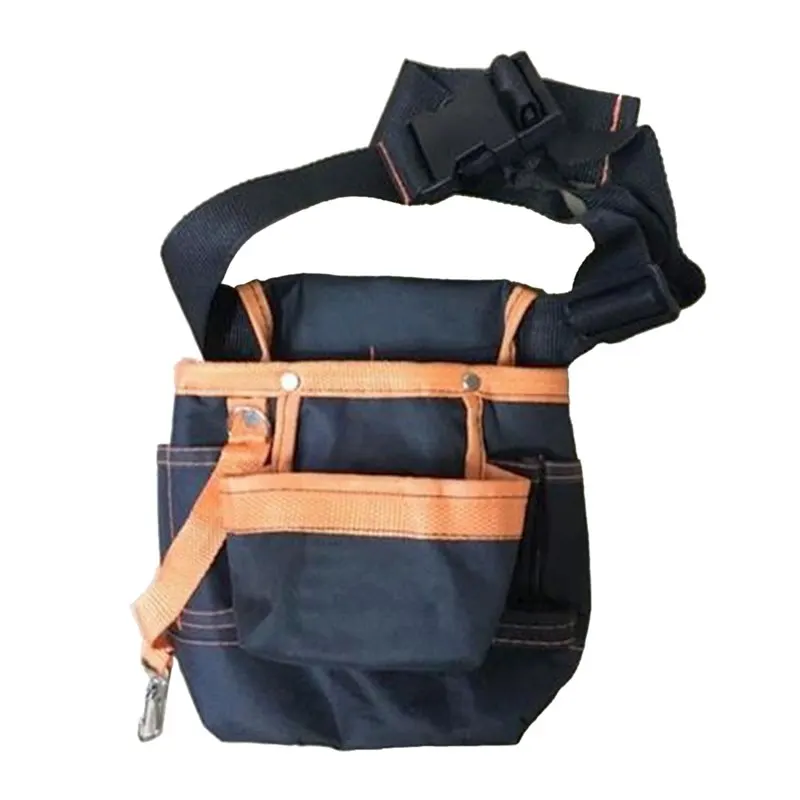 Urijk Pouch Hand Tools Hardware Storage Tools Bag For Electrician 600D Oxford Cloth Waist Belt Bags Pocket Tool Storage Tool