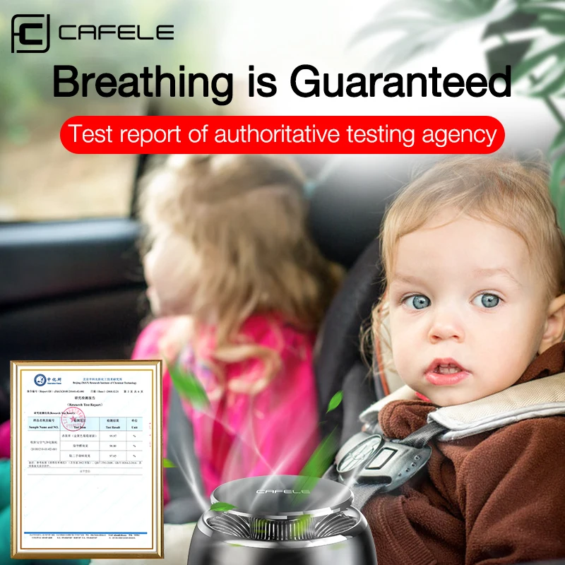 Cafele Alloy Car Air Freshener Smell in the Car Perfume Aromatherapy For Auto Interior Accessories Aroma Diffuser Dashboard