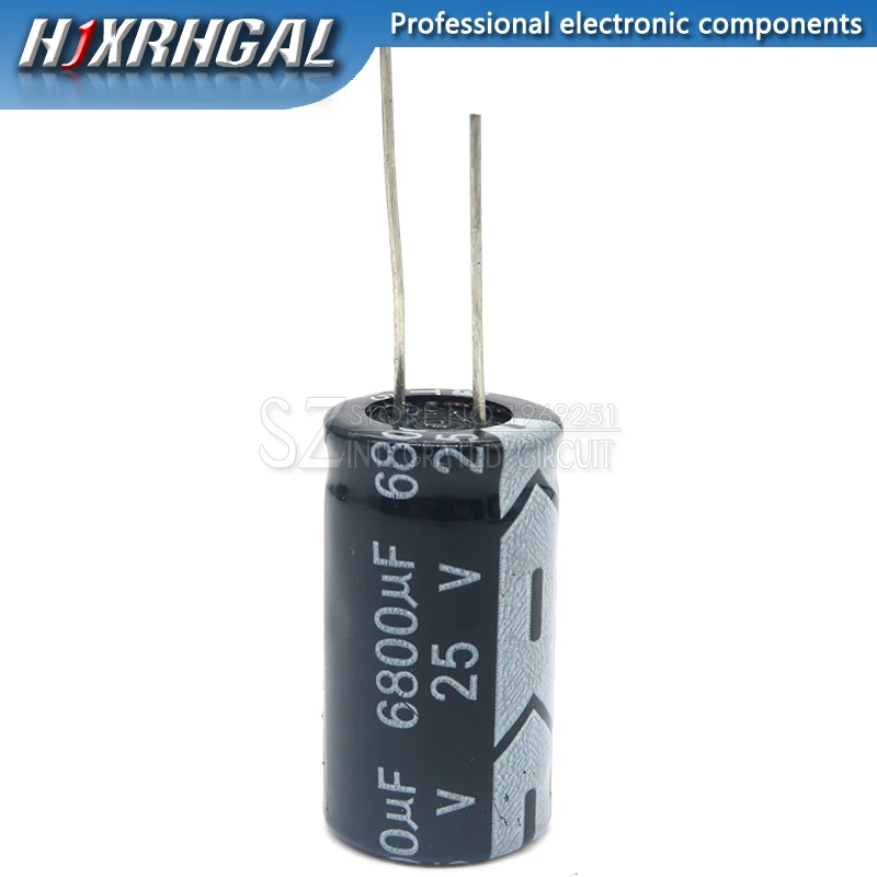 Электроэлектролитический конденсатор 25v6800uf 6800uf25v 16*31 25v 6800uf 16x31 1 шт. | Электронные