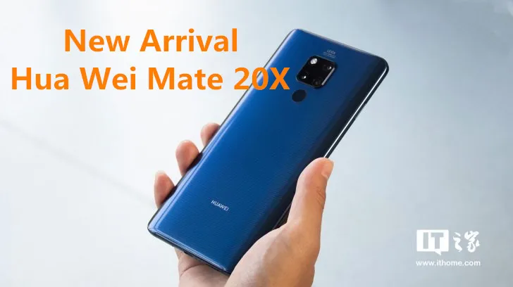

Global Version New HuaWei Mate 20 X EVR-L29 MobilePhone Kirin 980 Android 9.0 7.2" 2240x1080 6G RAM 128G ROM Support Fingerprint