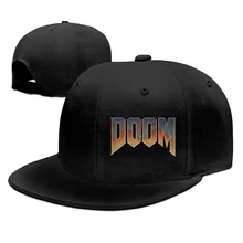 

Doom Cum Male Femalenew Design 1 Band Logo Hip Hop Street Dance Snapback Hat for Men Women Adult Outdoor Casual Sun Baseball Cap