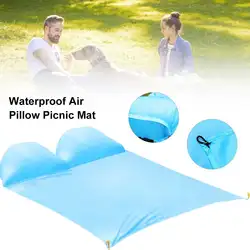 Новый коврик для пикника Водонепроницаемая «дышащая» подушка для пляжа на открытом воздухе с подушкой портативная влажная Подушка с