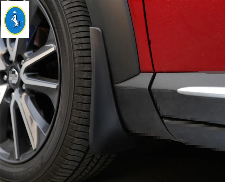 Yimaautotrim передние+ задние брызговики Брызговики крыло защитный комплект подходит для Mazda CX-3 CX3- экстерьер