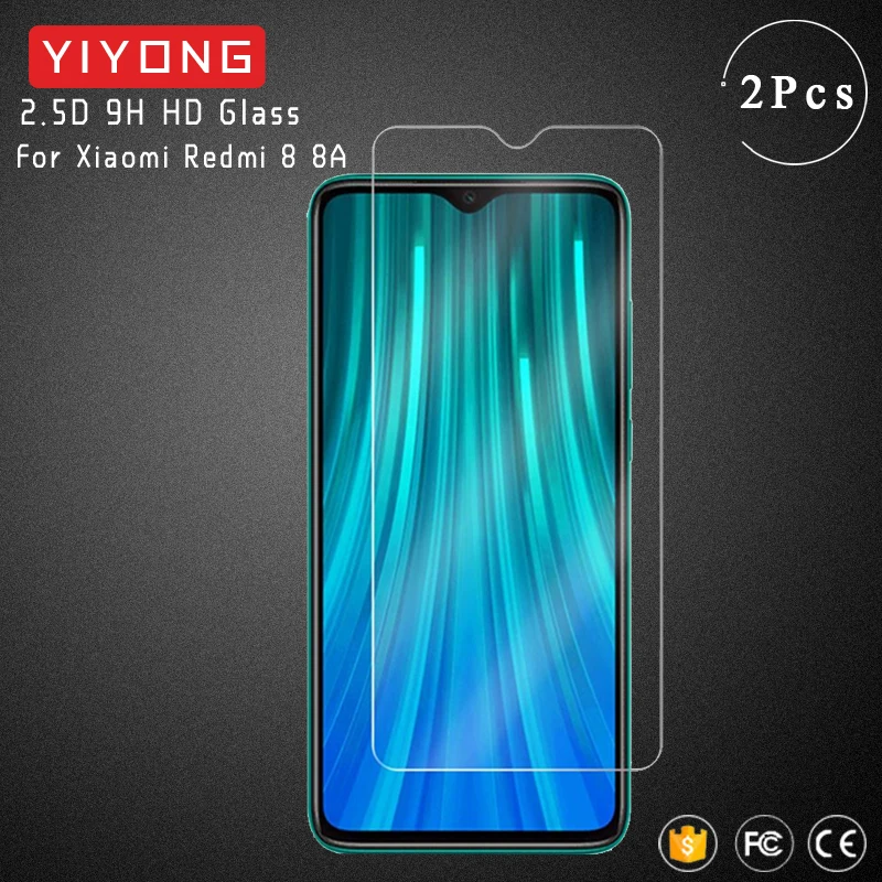 YIYONG 2.5D стекло для Xiaomi Redmi 8 8A 7 7A закаленное Xiomi Защита экрана 6 Pro 5 Plus 6A Redmi8